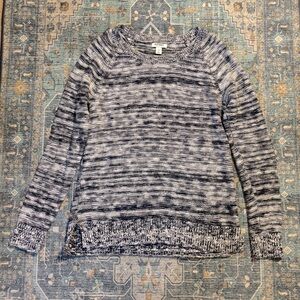 🆕OLD NAVY Variegated Knit Sweater, Size Medium